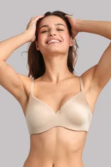 Dámská podprsenka s kosticemi PLAYTEX COCOON C825 SOFT ABSOLU BRA - PLAYTEX - tělová