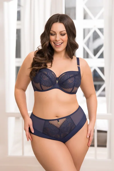 Podprsenka Gorsenia Ava Bralette Dark Blue