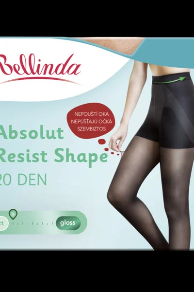 Dámské formující punčochové kalhoty, navíc nepouští oka ABSOLUT RESIST SHAPE L989 - BELLIN
