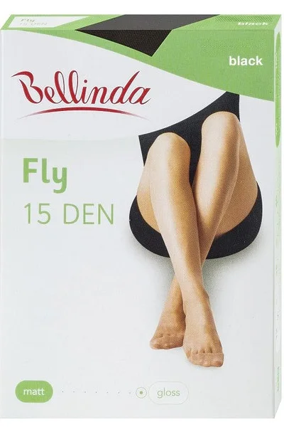 Dámské jemné strečové punčochové kalhoty FLY PANTYHOSE EH562 - BELLINDA - černá