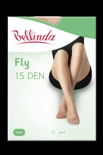 Dámské jemné strečové punčochové kalhoty FLY PANTYHOSE IS374 - BELLINDA - amber