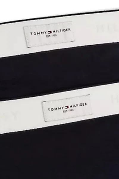 Černé bavlněné dívčí kalhotky Tommy Hilfiger