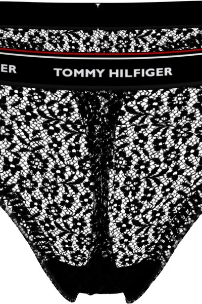 Částečně průhledné dámské kalhotky 3ks Tommy Hilfiger