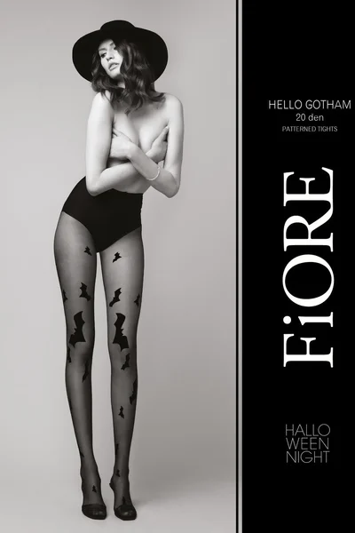 Dámské punčochové kalhoty HELLO GOTHAM - PE977  Fiore