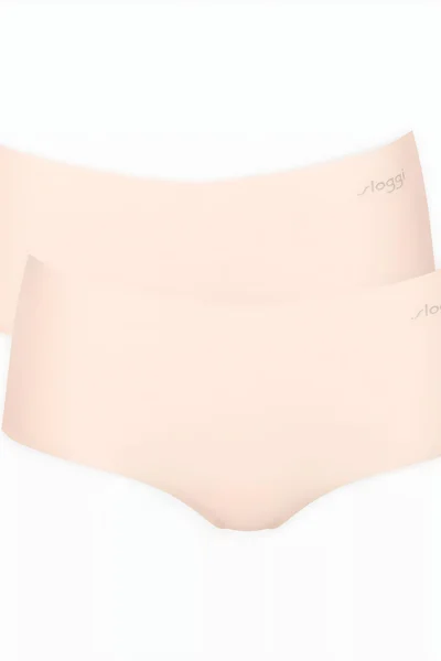 Dámské bezešvé modalové kalhotky v tělové barvě Sloggi