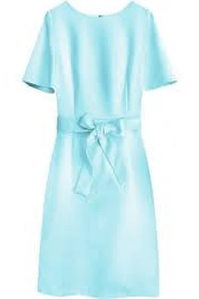 Dámské tužkové dámské šaty s páskem EH276 - Gemini