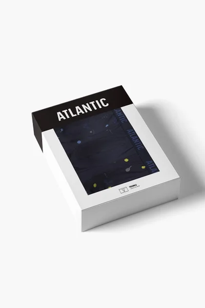 Pánské boxerky Atlantic - 3 ks - sportovní styl