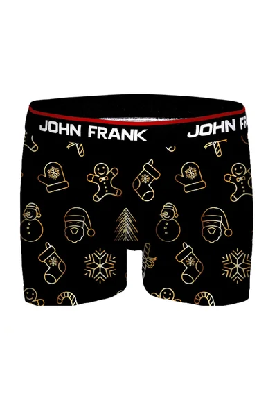 Bavlněné pánské boxerky s potiskem John Frank