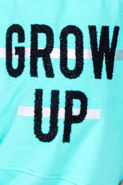 Dívčí tyrkysové tričko s nápisem FPrice