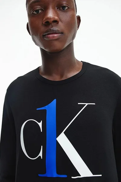 Pánské triko E331 - WK8 - černá - Calvin Klein