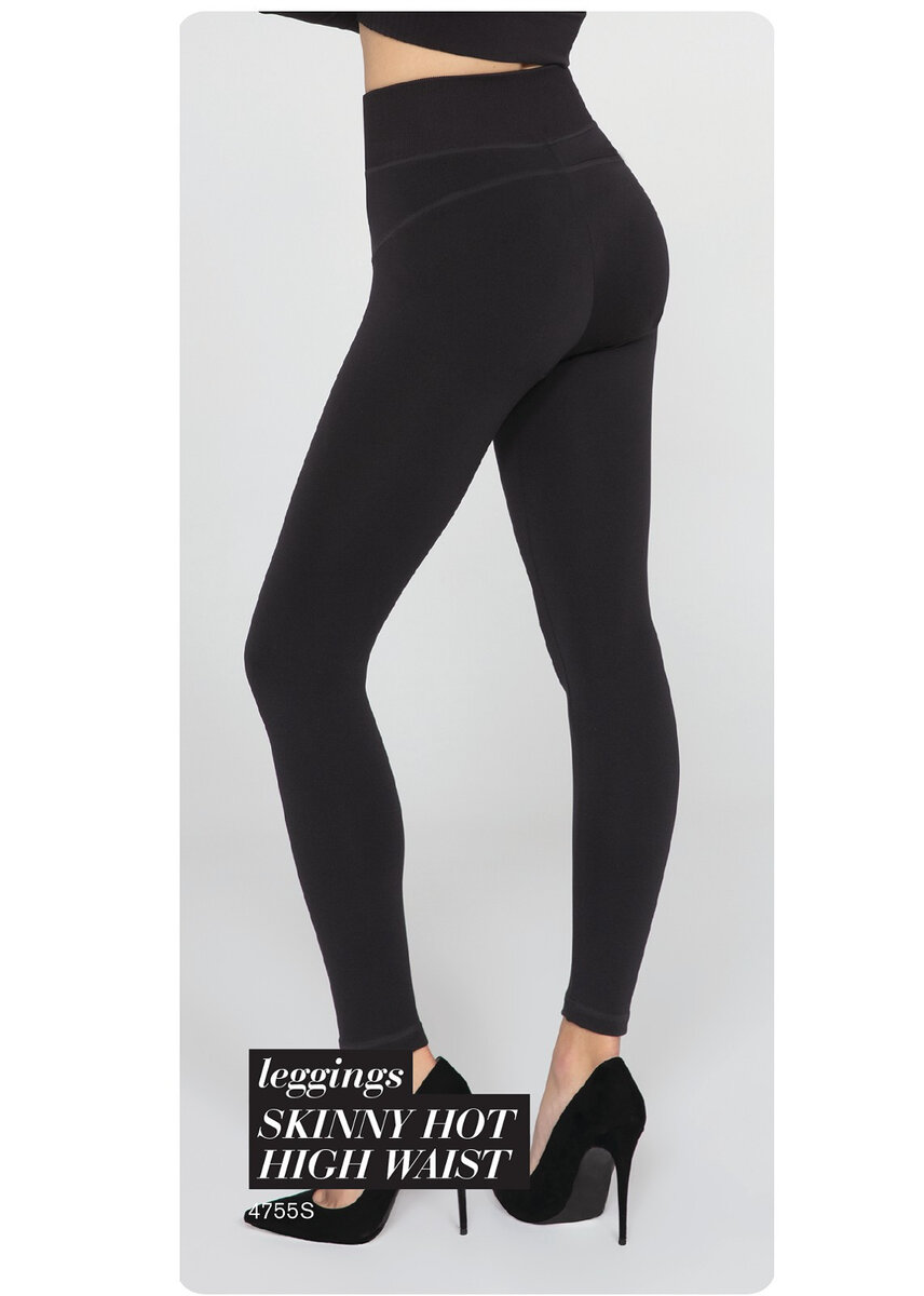 Dámské legíny Gatta LS480 Skinny Hot High Waist (barva black), černá M i384_52544244