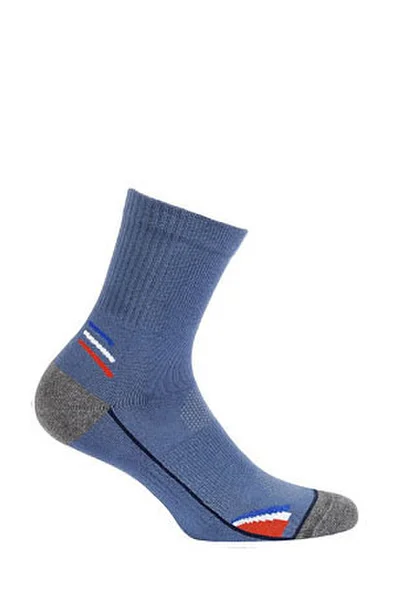 Pánské ponožky s ionty stříbra Wola Sportive W94