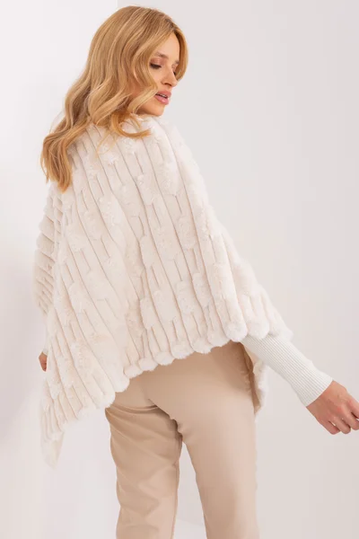 Elegantní Poncho Ecru FPrice