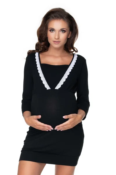Těhotenská noční košilka PeeKaBoo 138225