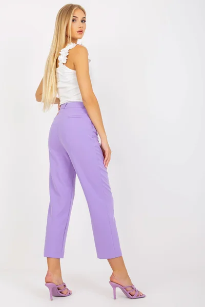 Lila dámské krátké letní kalhoty FPrice