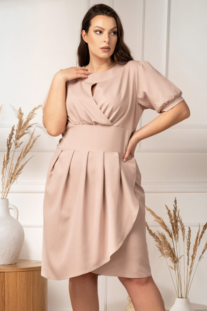 Dámské šaty plus size model 33699 Karko, 48 i240_169159_2:48