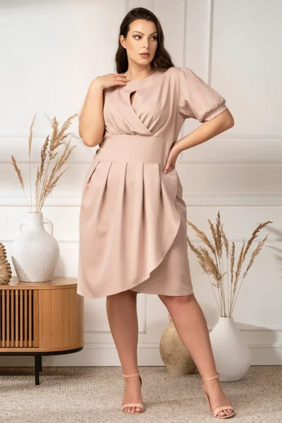 Dámské šaty plus size model 33699 Karko