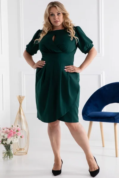 Dámské šaty plus size model 88185 Karko