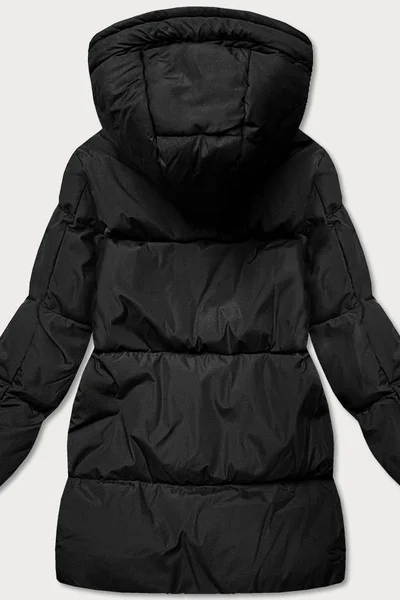 Dámský zimní kabát s kapucí Copperose XL