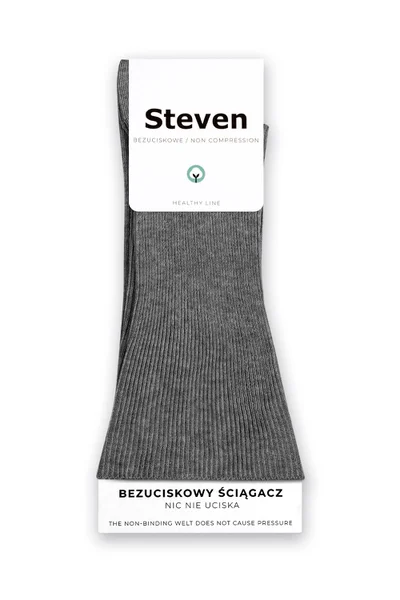 Dámské ponožky WY117 Melange Grey - Steven