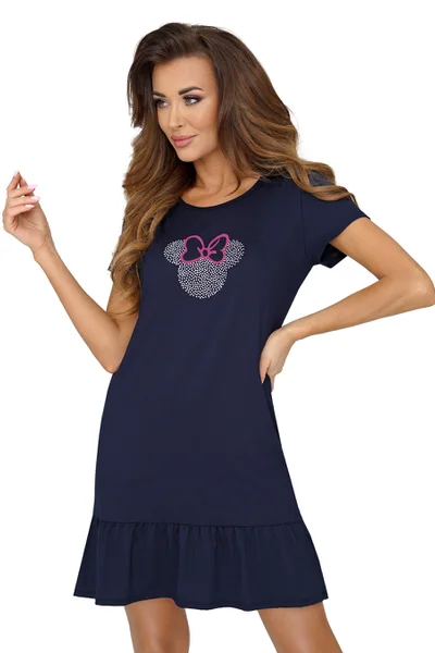 Triko Mouse Dark Blue - Donna