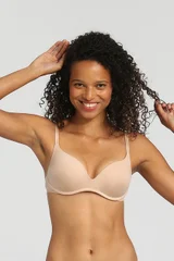 Dámská push-up podprsenka bez kostic DIM INVISIFREE PUSH UP BRA - DIM - tělová