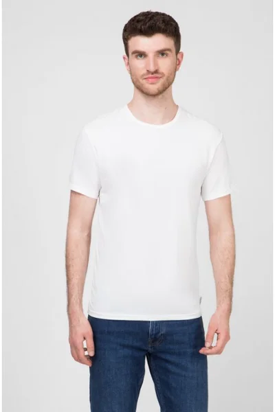 2ks pánské bílé tričko pro každodenní nošení Calvin Klein