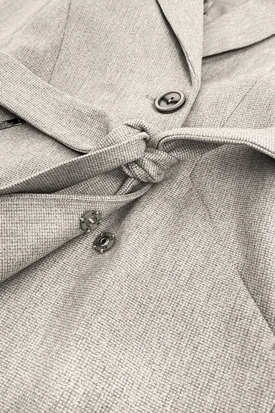 Béžový dámský stylový kabát s opaskem ROSSE LINE