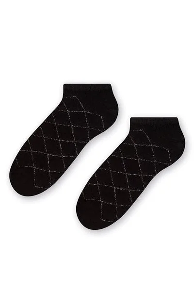 Dámské ponožky Steven WE596 Comet Lurex