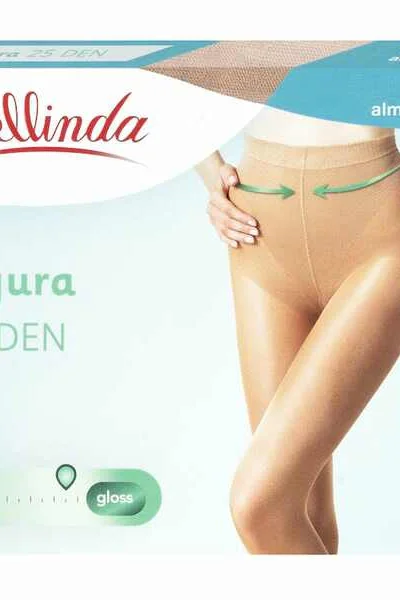 Dámské zeštíhlující punčochové kalhoty FIGURA O414 - BELLINDA - almond