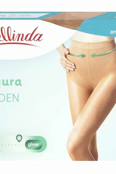 Dámské zeštíhlující punčochové kalhoty FIGURA MD876 - BELLINDA - amber