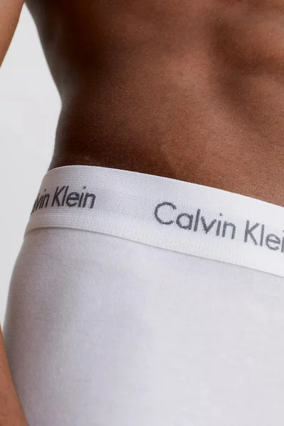 3ks bavlněné stylové pánské boxerky Calvin Klein