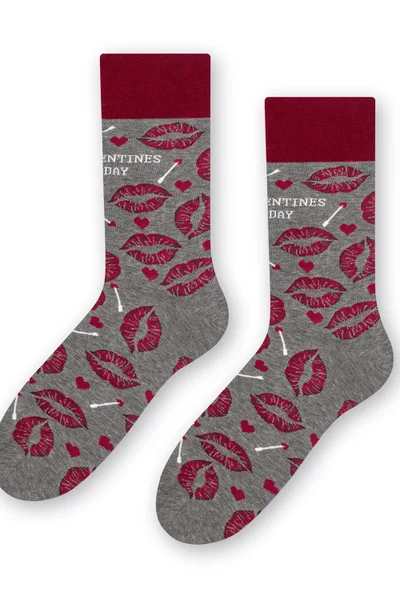 Dámské ponožky RV694 Melange Grey - Steven