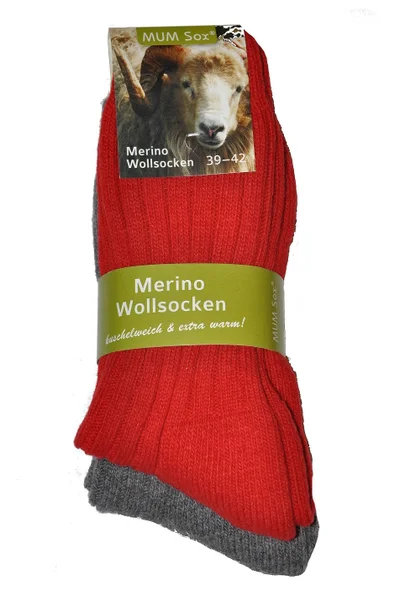 Merinon teplé dámské ponožky z ovčí vlny FPrice