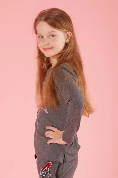 Dívčí šedé tričko s hvězdou FPrice