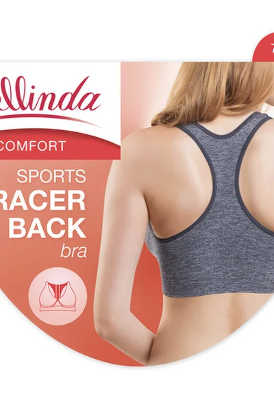 Bezešvá podprsenka s vykrojenými zády Bellinda Sports Racer Back Bra