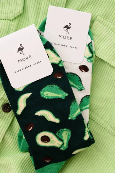 Dámské ponožky Avocado C655 Dark Green - Více More