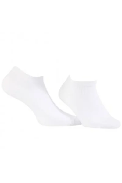 Bílé kotníčkové ponožky pro děti Wola