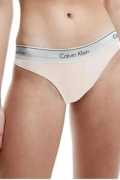 Dámské kalhotky KR147 VJS - béžová - Calvin Klein