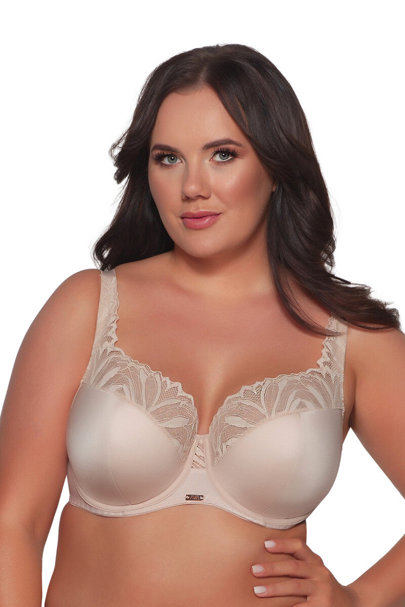 Plus size dámská tělová podprsenka Ava, béžová 85J i170_2105-M-BEIGE 85J