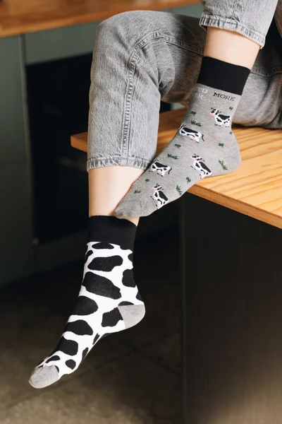 Dámské ponožky Milk L888 Melange Grey - Více More