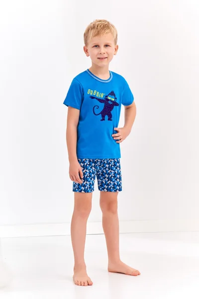 Chlapecké pyžamo OT500 Damian - Taro (tmavě modrá)