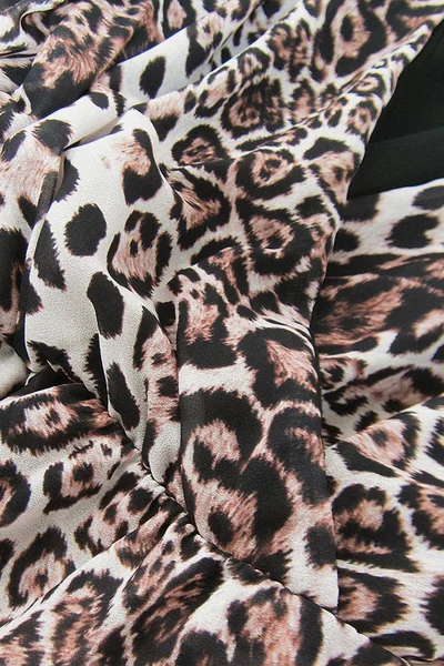 Dámské mini šaty v leopardím vzoru MADE IN ITALY