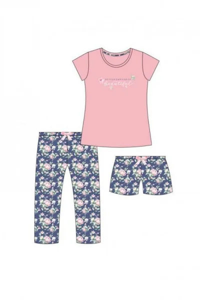 Dámské pyžamo T618 - Cornette (růžová)