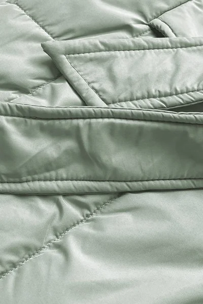 Klasický dámský prošívaný kabát v pistáciové barvě CW31 Ann Gissy (v barvě zielony)