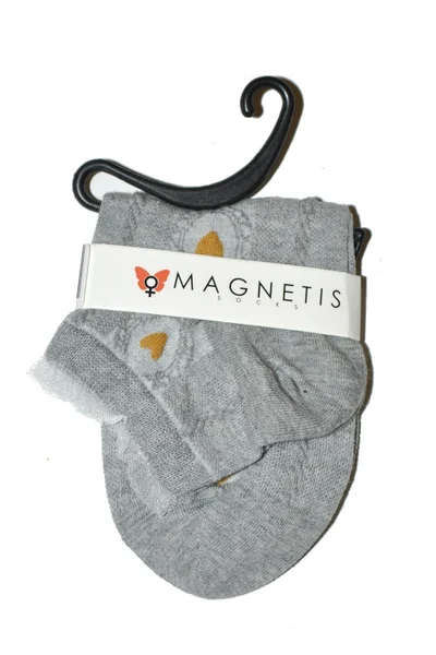 Dámské ponožky Magnetis JC734 Srdce, copánky