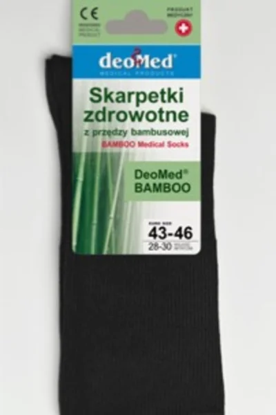 Unisex bambusové antibakteriální ponožky JJW DEOMED