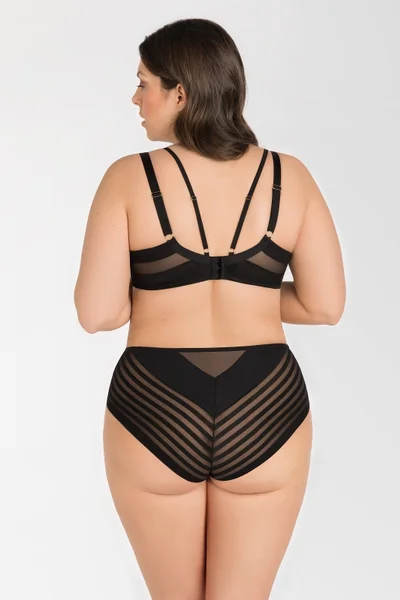 Plus size dámská měkká dvojitá podprsenka Gorsenia