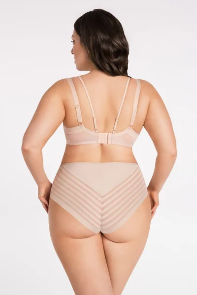 Plus size dámská měkká dvojitá podprsenka Gorsenia