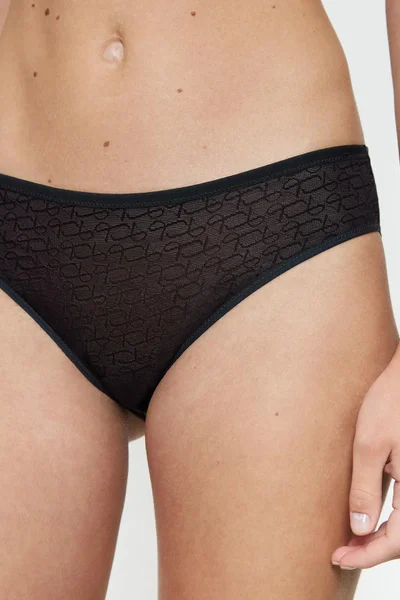 Dámské černé kalhotky Triumph Signature Sheer Tai